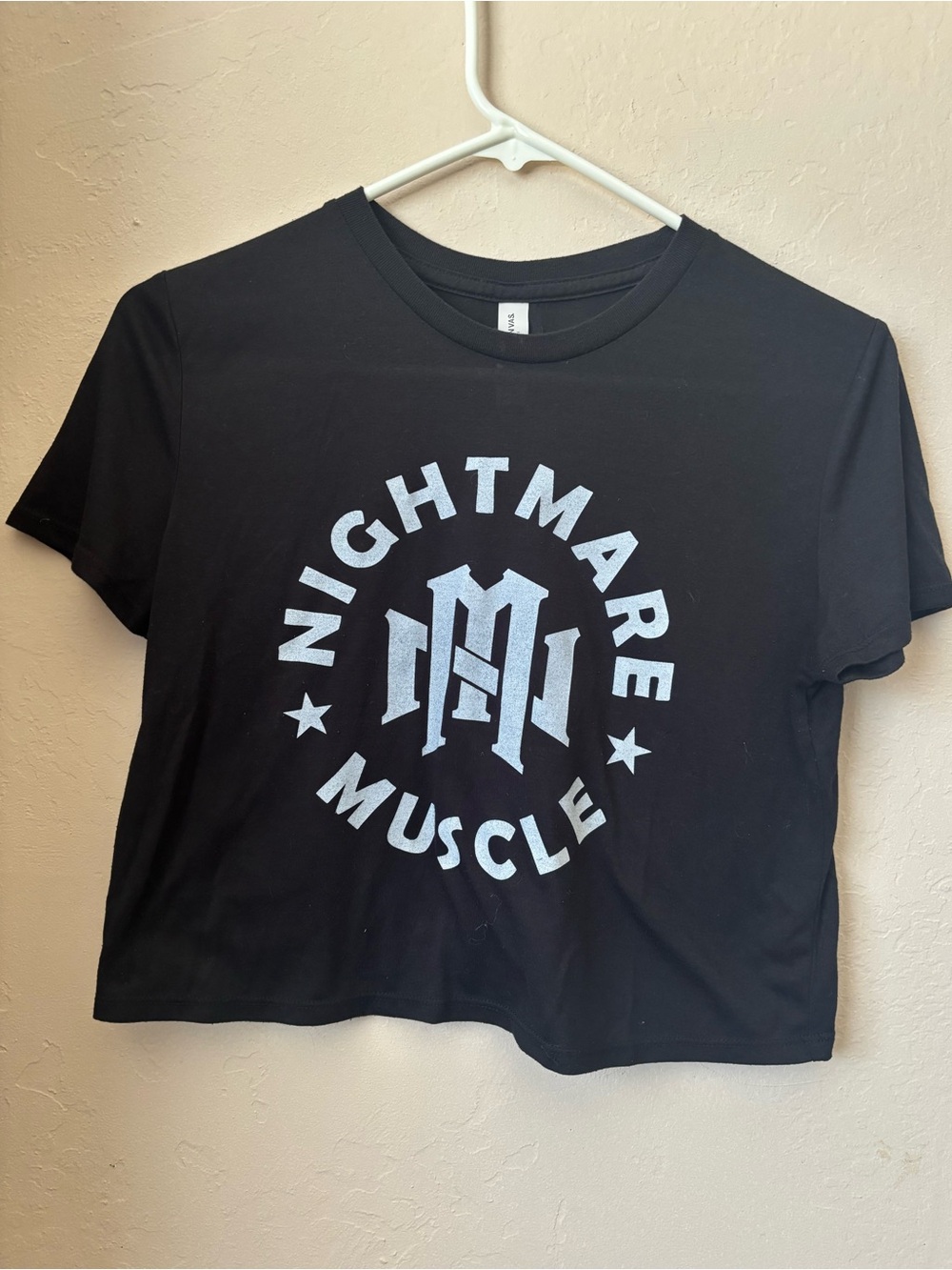 Nightmare Muscle Cropped Tee